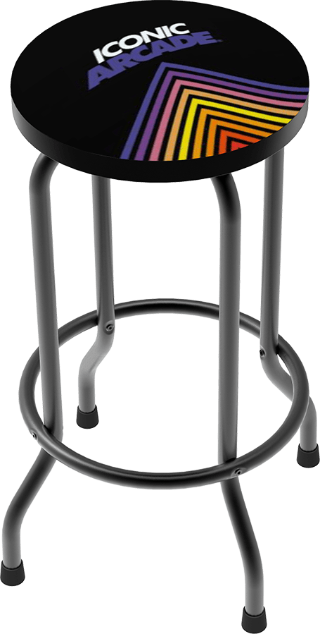 iconic arcade revolution stool