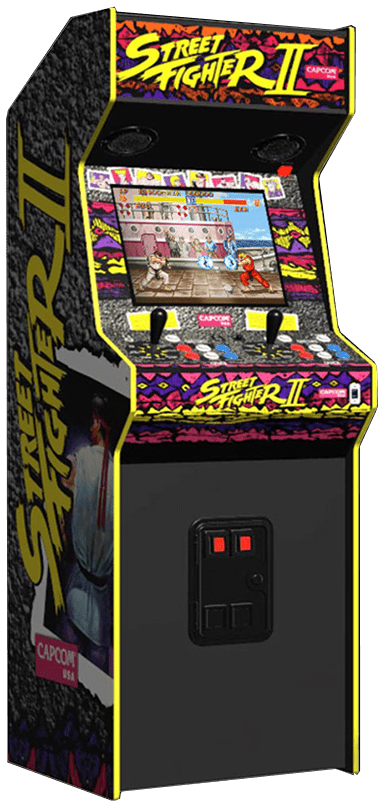 iconic arcade streetfighter worldwarrior xxl